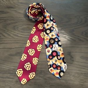 Bundle of 2 Music Themed Neck Ties